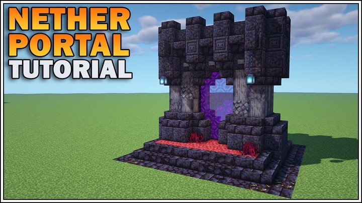 How To Make A Nether Portal In Minecraft (With or Without Obsidian)