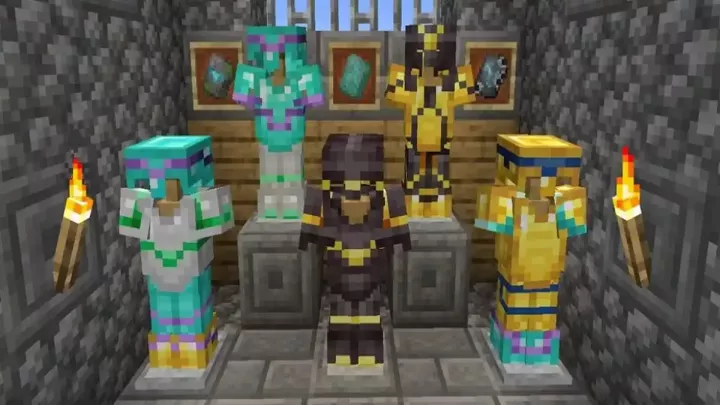 The best looking armor trims!#mctiktok #minecraft #minecrafttiktok