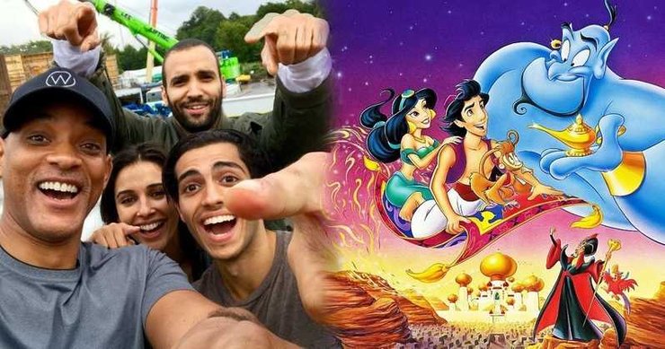 Aladdin Movie 2019 Disney Live Action Wraps Produc