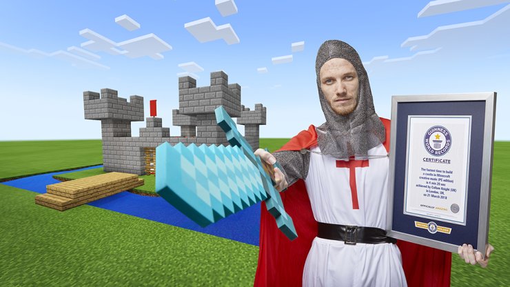 Guinness Callum Knight Fastest Time To Build A Cas