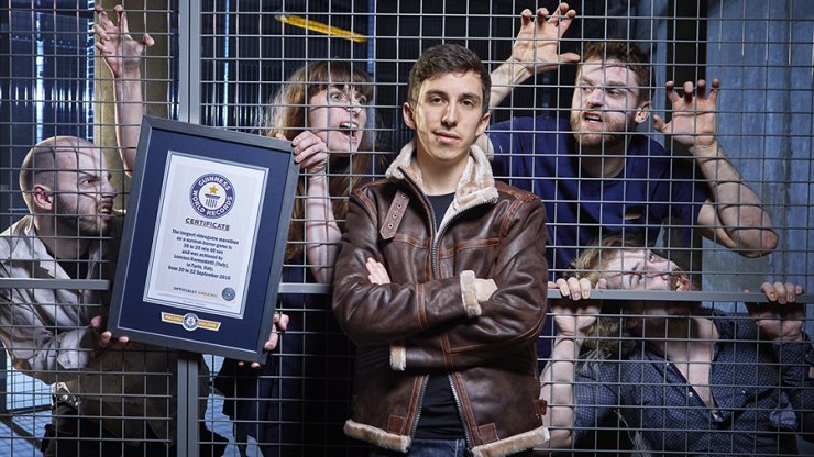 Guinness Lorenzo Ramondetti Longest Vg Marathon On