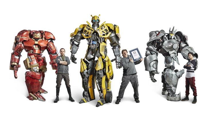 Guinness Thomas Depetrillo Tallest Cosplay Costume