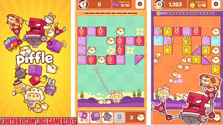 Destroy Blocks With “Cat-like Bullets” In Piffle - One Of The Cutest ...