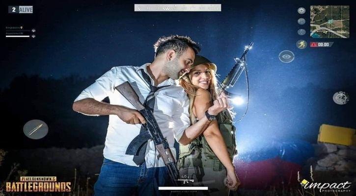 PUBG pre-wedding shoot