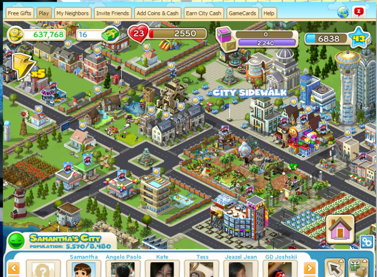 Cityville On Facebook