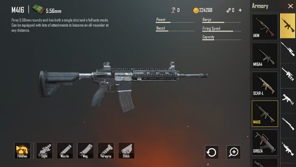 Image result for pubg m416