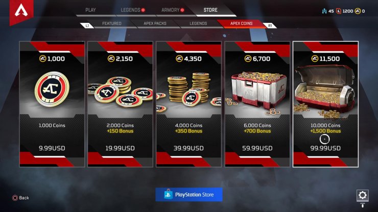 This Is How The Microtransaction System In Apex Le