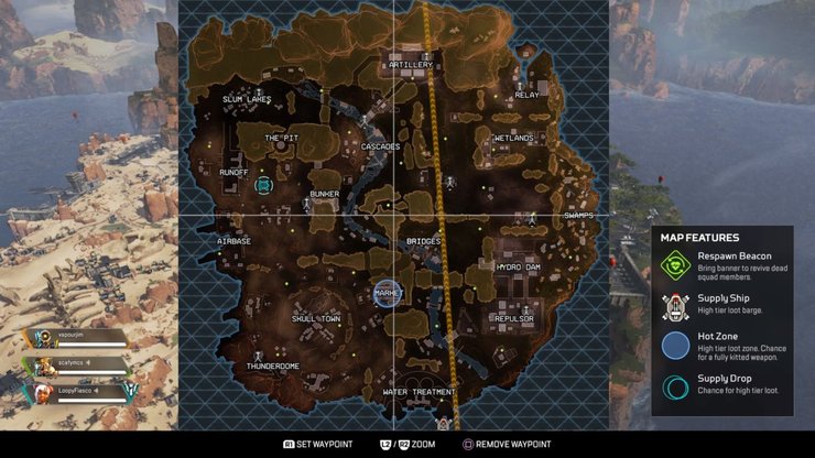 A Thorough Guide To Apex Legends Map The Best Spots For Good Loot