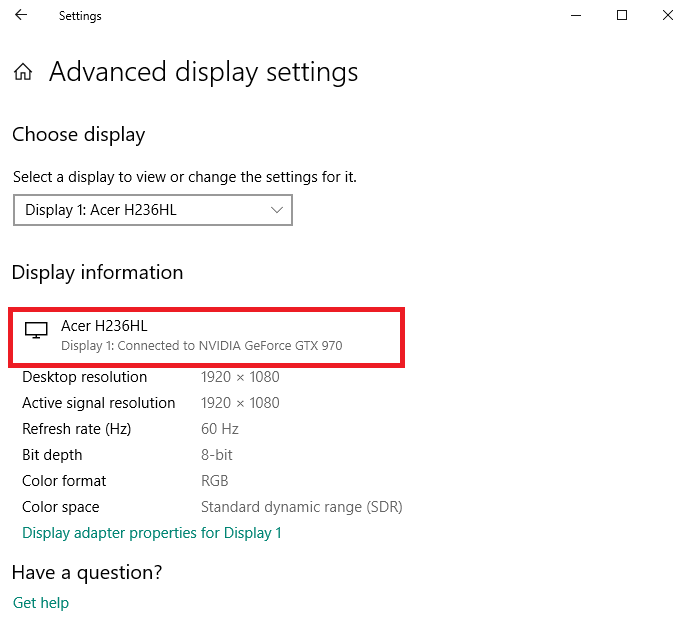 acer h236hl driver windows 10 acer h236hl driver windows 10