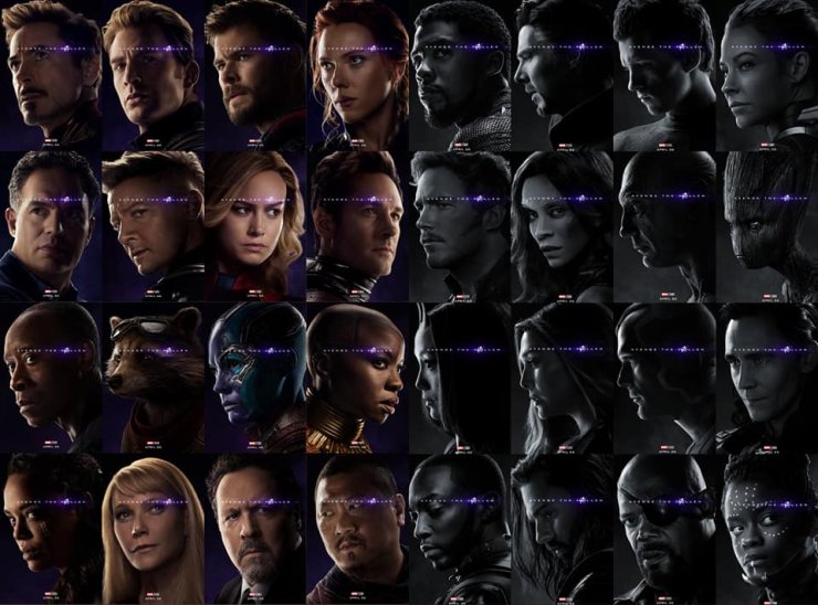 New Avengers: Endgame Posters Confirm The Fate Of Various Characters ...