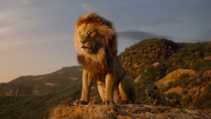 Side By Side Comparison Between The Old And New Lion King