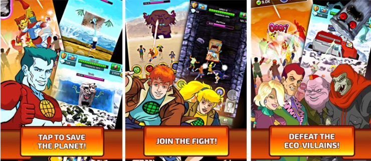 Captain Planet Gaia Guardians