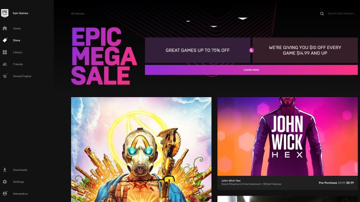 The sale event will not directly brings money to Epic