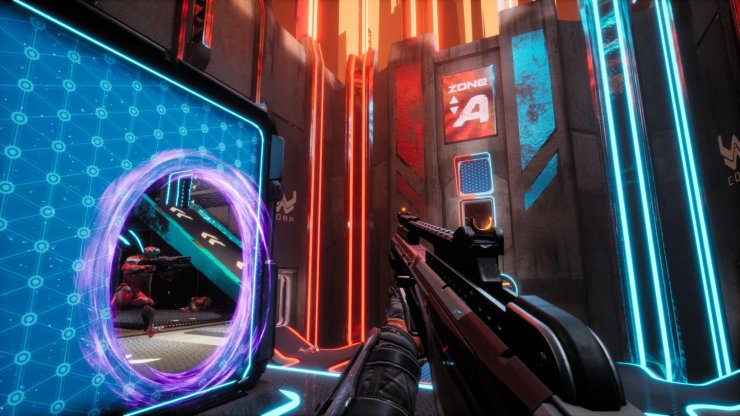 Splitgate Arena Let You Outsmart Enemies With Port