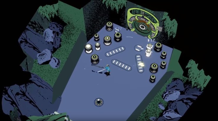 Hit the doors with the energy balls to open them.