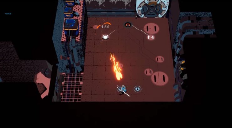 You're still hitting your way through, but it's more like hitting a hockey air ball