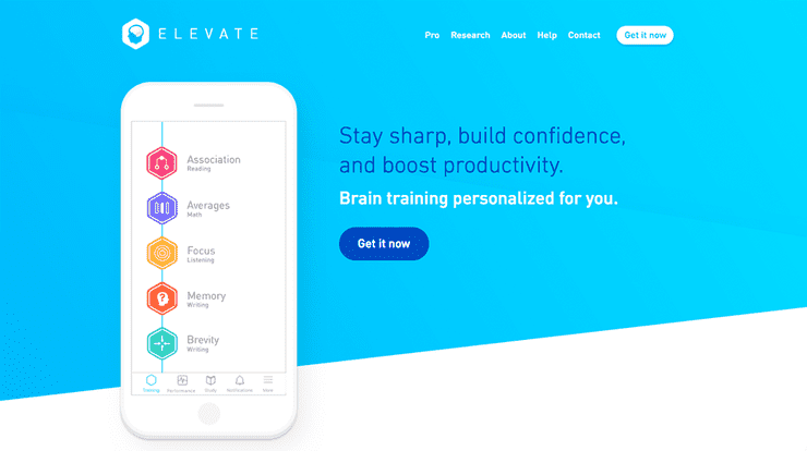 Elevate mobile app