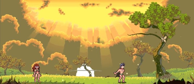 The Garden of Eden was destroyed out of the blue