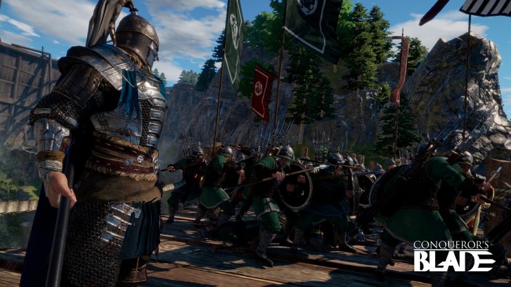 Conqueror's Blade Open Beta Announcement Screenshot
