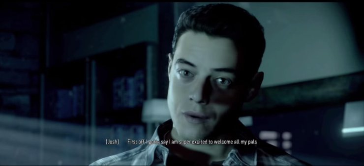 Rami Malek Until Dawn