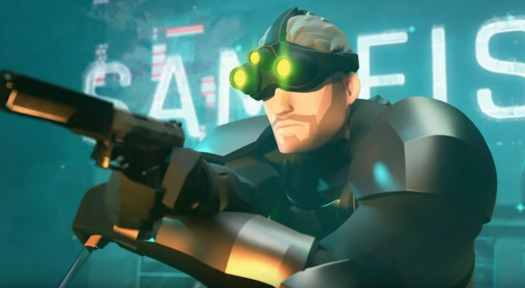 Sam Fisher Ubisoft Cd72