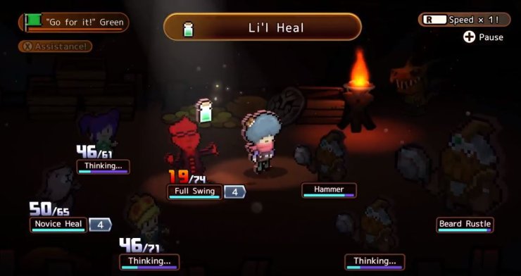 Drink your potion, old man!