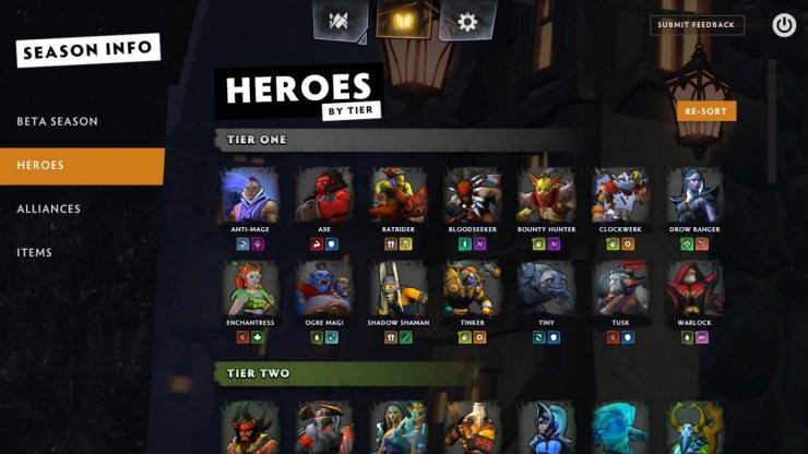 Dota Underlords Heroes 1212x682