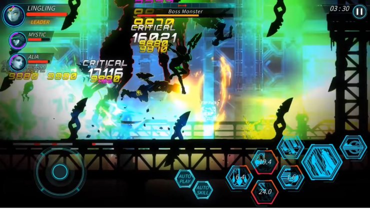 Dark Sword 2 Brings Cyborg Fights Onto Mobile Devi