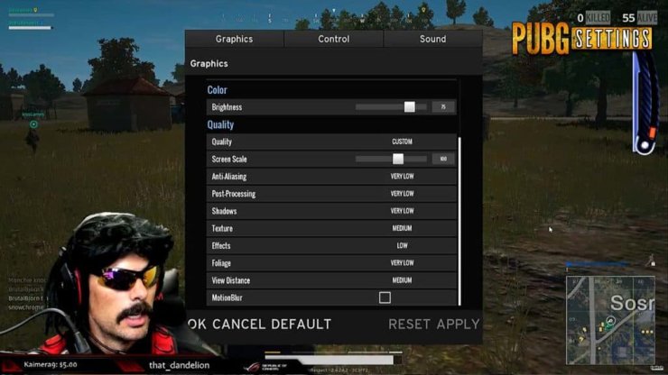 player unknown battlegrounds pc settings