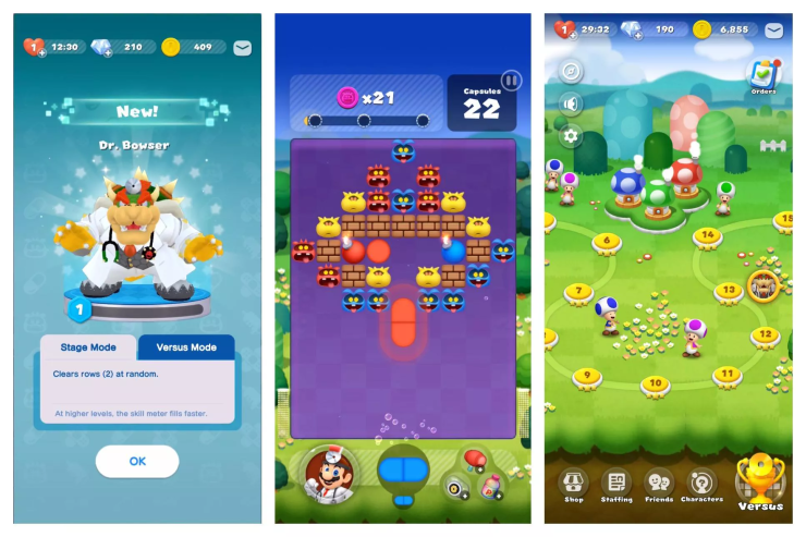 Dr Mario World Shots