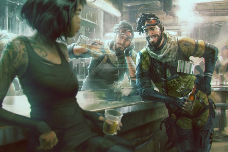 Apex Concept Art Wallpaper Mirage 0