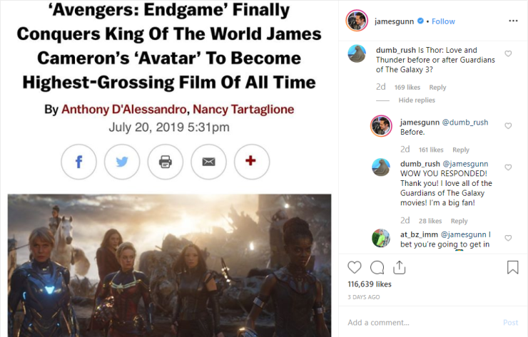 In Marvel Timeline, Thor: Love and Thunder Will Happen Before Guardians