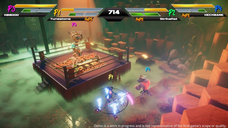 Mighty Fight Federation 3d Arena Fighters Coming O