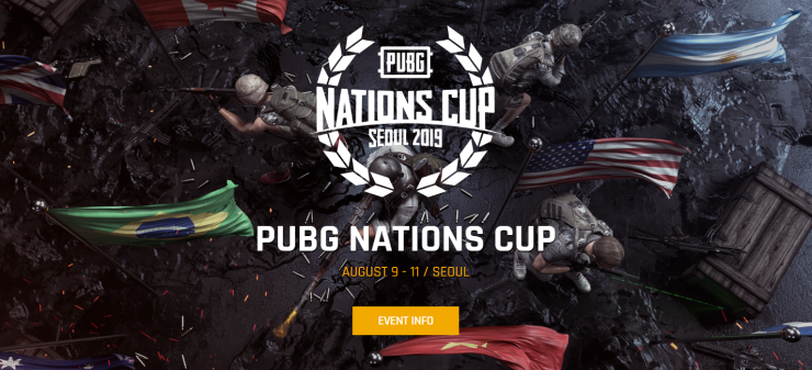 PUBG Nation Cup Seoul 2019 Starts In 2 Days