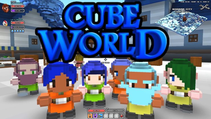 Cube world как повысить уровень