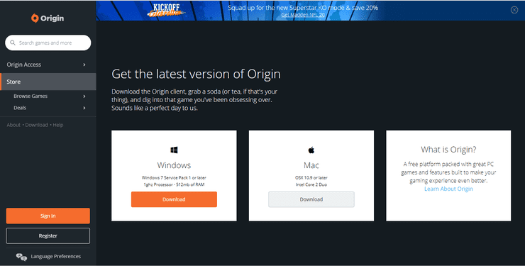 free origin account with sims 4 expansion packs 2018