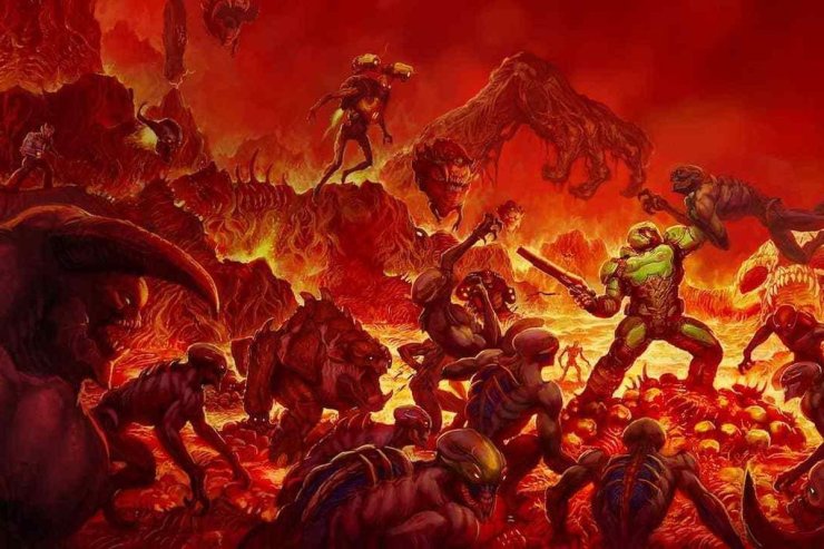 Doom 2016 Key Art 0