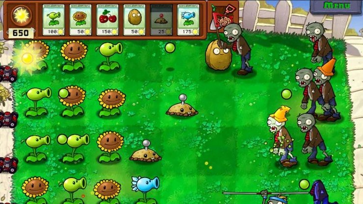 Plants Vs Zombies 1280x720