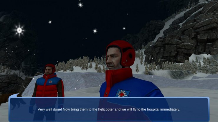 Mountain Rescue Simulator The Winter Lifesavers Is