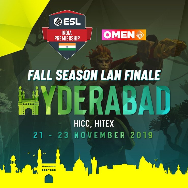Esl India Premiership Fall Season Finals Will Come To Hyderabad This November