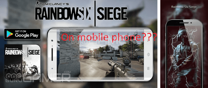 Download Tom Clancy Rainbow Six Siege MOBILE BETA apk - ANDROID - Techno  Brotherzz