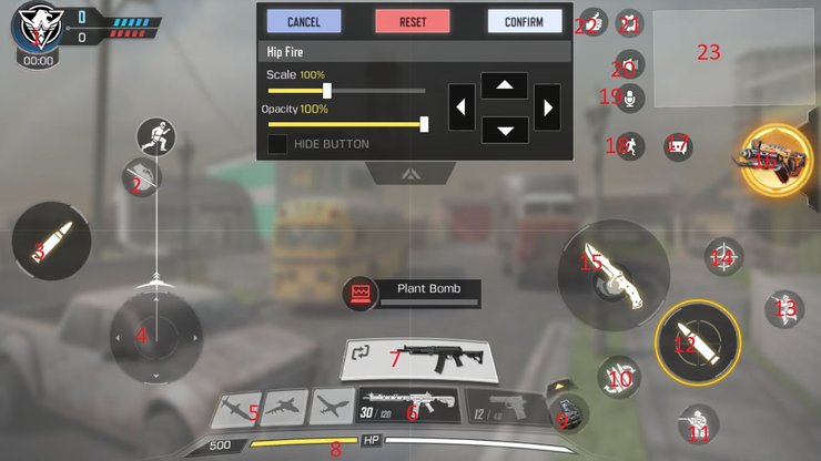 cod online controller settings