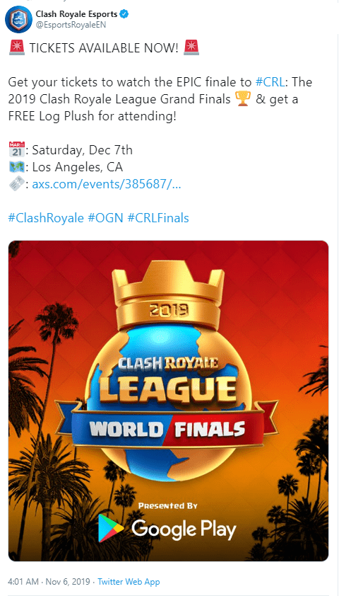 Clash Royale World Finals 01