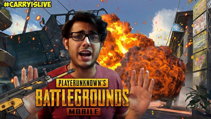 Carryislive Played Pubg Mobile