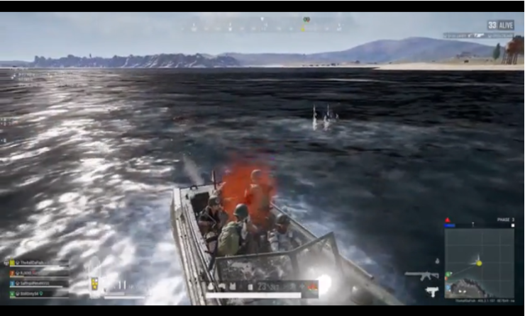 A Sudden Attack From Underwater