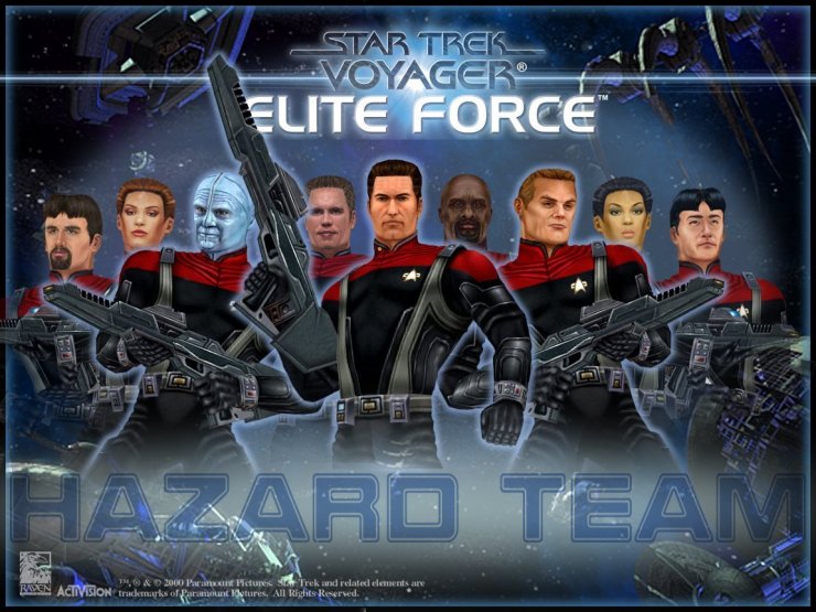Voyager Elite Force Hazard Team Star Trek Voyager