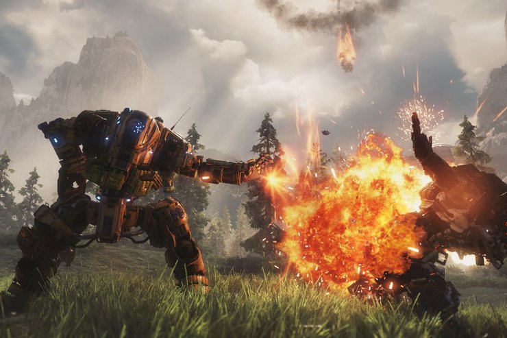 Battle Of Titans In Titanfall 2 