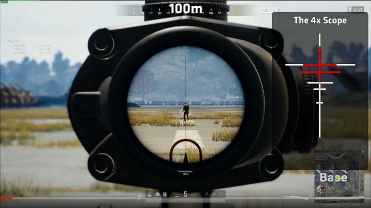 Test Kar98K's Bullet Drop
