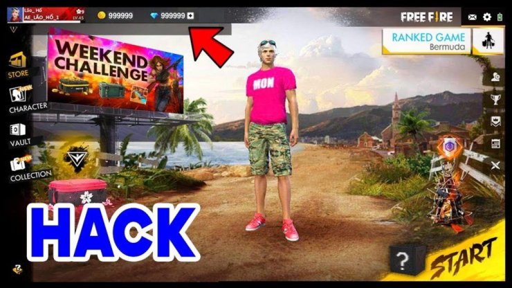 Free Fire Game Hack Diamonds And Coins Download