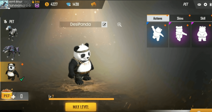 Free Fire Pets And How To Create An Impressive Free Fire Pet Name